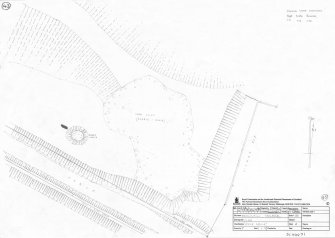 400dpi scan of DC44431 RCAHMS Plan of stone circle