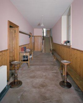 Interior. Entrance Hall. View from SE