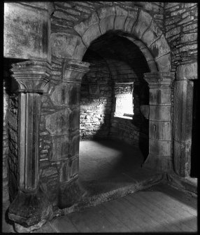 Interior, view of doorway..