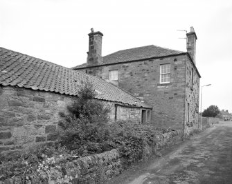 Farmhouse and steading from north west