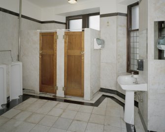 Interior. Grand Circle level. Gent's Toilets