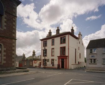 View of E end of South Main Street from NW