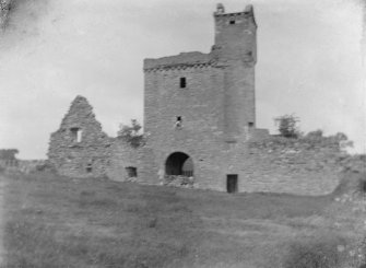Unidentified Ayrshire Castle from Mr K. Montgomerie's family album.
