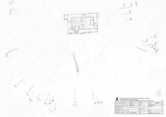 Survey drawing; Plan of Breconside tower house.