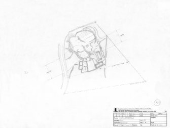 Survey drawing; Plan of Chapelhill (Chapel) farmstead.