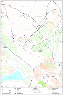 Map of Loss farm. Fig 43 in "Well shelterd & watered" Menstrie Glen, a farming landscape near Stirling.