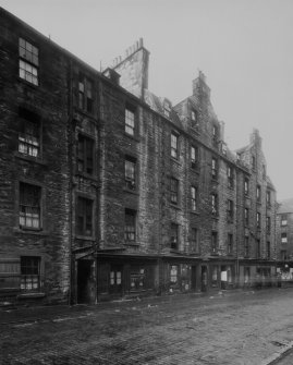 Edinburgh, 3-9, South Richmond Street.
General view of street.
Titled: 'Area L. Ref No. 63, 64. So. Richmond St. 3-9.'

