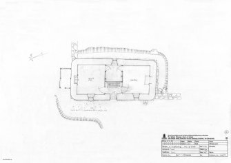 RCAHMS survey drawing; plan of crofthouse at Cleadale