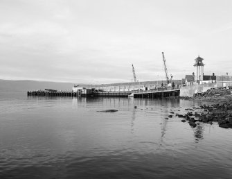 View of pier from South.