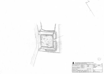 Survey drawing; Plan of Watcarrick earthwork and burial ground.