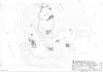 St Kilda, Gleann Mor.
RCAHMS Field Survey Drawing, 1 of 5.
Titled: ' Gleann mor, St Kilda, Sheet 2'
