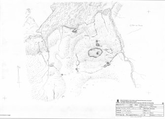 St Kilda, Gleann Mor.
RCAHMS Field Survey Drawing, 2 of 5.
Titled: ' Gleann mor, St Kilda, Sheet 2'
