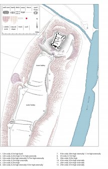 Tibbers Castle, site plan. 600dpi copy from Illustrator file GV 005169