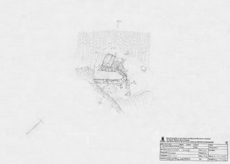 St Kilda, Gleann Mor. RCAHMS field survey drawing,  building 2147, 1   of 2.