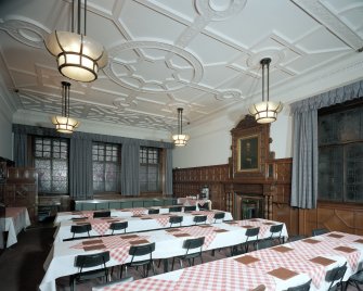 Glasgow, 1030-1048 Govan Road, Shipyard Offices, interior
View of manager's dining room in office building from North East.