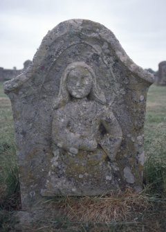 View of headstone for David Hill gardener d. 1796, Lilliesleaf Churchyard.