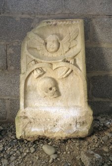 View of headstone for James Hogg d. 1727, Lilliesleaf Churchyard.