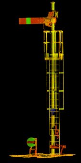 Tif image of signal SM17 at Stirling Station. Created from laser scan data.