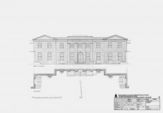 Harlaw Academy: North Elevation and strip plan