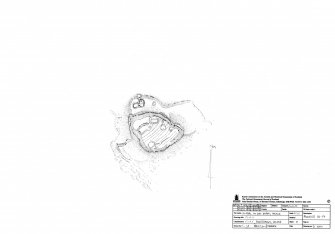 Survey Drawing: Plan of fort, buildings and huts (Muck02 111-17).