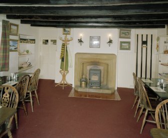 Interior. Lounge Bar from N showing fireplace