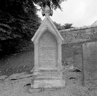 Detail of specimen gravestones