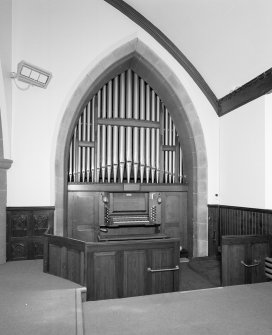 Interior. Detail of organ