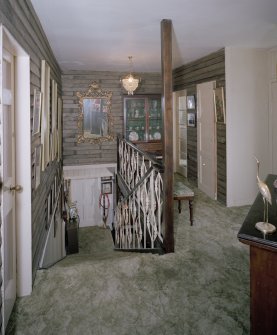 Interior. First floor. Stair Landing.