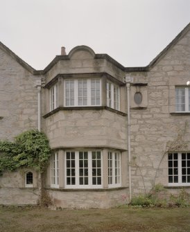 Detail of S front bay window