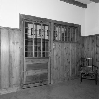 Interior. Ground floor.  Lounge. Detial of Entrance Hall door