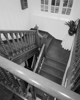 Interior. Ground floor. Stairwell