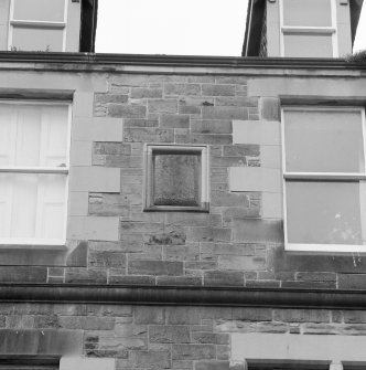 Detail of plaque