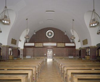 Church. Interior. View from E