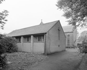 Church Hall. View from ESE