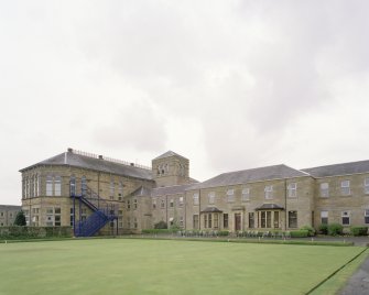 Main Block. View from S