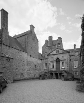 View of E frontage from ENE