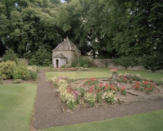 View of summer house from W