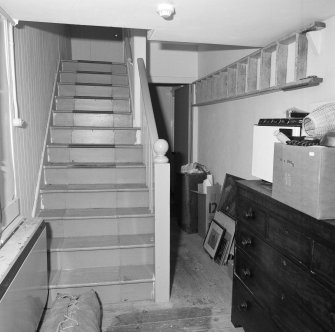 Interior. View of back stair