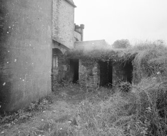 View of cellars