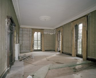 Interior. View of drawing room from W