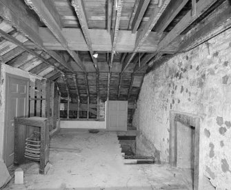 Interior. View of attic N bedroom