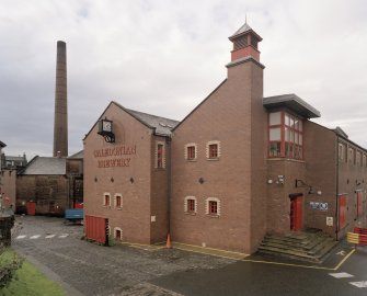 View of brewery from SE.