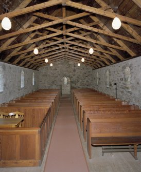 Interior, view from east end