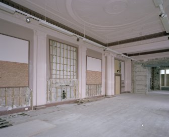 Interior. Ground floor, ballroom, view from SW