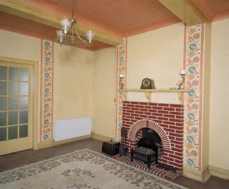 Interior. View of dining room from S