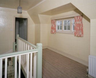 Interior. View of staircase hall from at 1st fl level