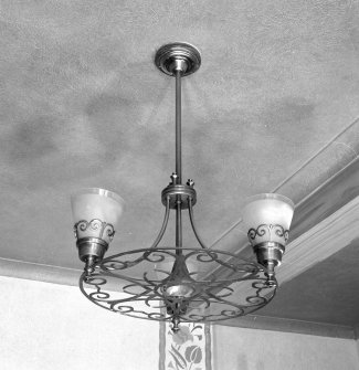 Interior. Detail of light fitting