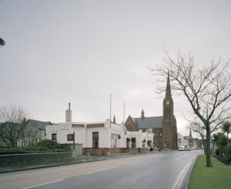 View from NNW showing St Columba's Parish Church