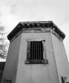 Detail of window and parapet