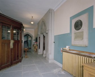Interior. View of W lobby